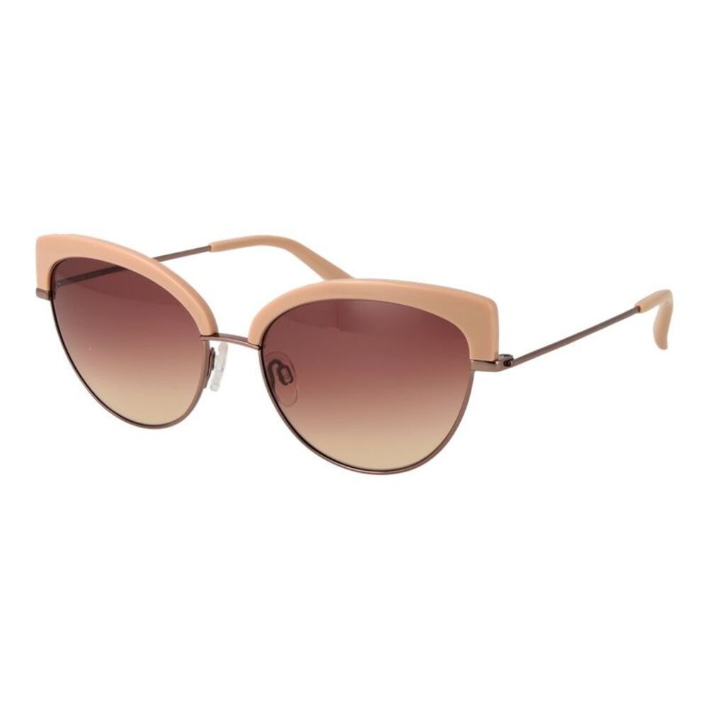 Rodenstock Beige Metal & Stainless Steel & Aluminum Women's Sunglasses